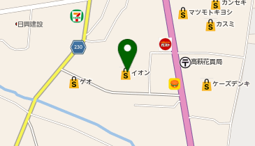 アスビー 高萩店の地図画像