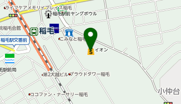 アスビー イオン稲毛店の地図画像
