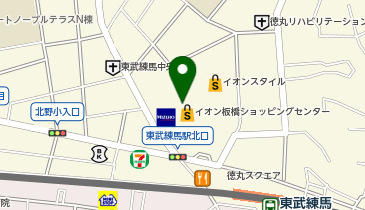 アスビー 板橋店の地図画像