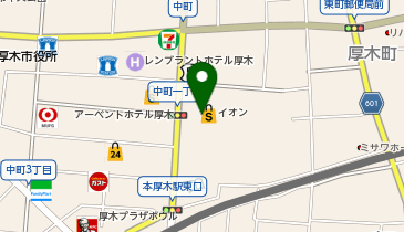 グリーンボックス 厚木店の地図画像