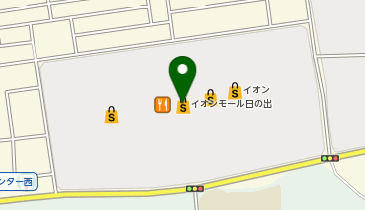 グリーンボックス 日の出店の地図画像