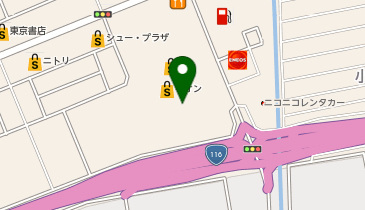 グリーンボックス 新潟西店の地図画像