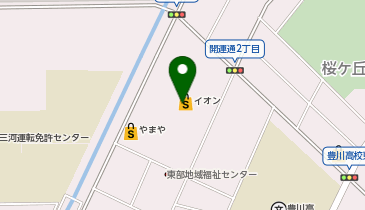 アスビー 豊川開運通店の地図画像