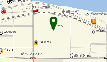 アスビー 松江店の地図画像