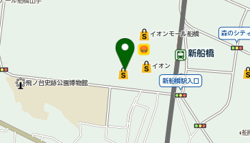 アスビー イオン船橋店の地図画像
