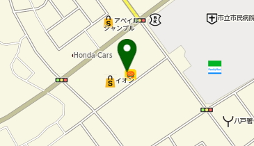 グリーンボックス 八戸田向店の地図画像