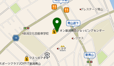 アスビー 新潟青山店の地図画像