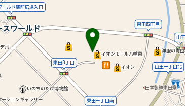 アスビー 八幡東店の地図画像