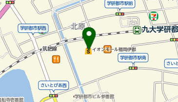 グリーンボックス 福岡伊都店の地図画像