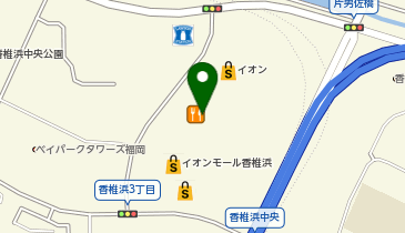 アスビー イオンモール香椎浜店の地図画像
