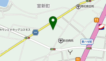 アスビーファム マルナカ栗林南店の地図画像