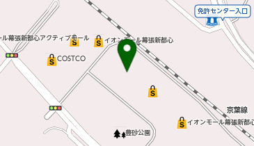 グリーンボックス 幕張新都心店の地図画像