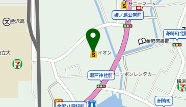 グリーンボックス 金沢八景店の地図画像