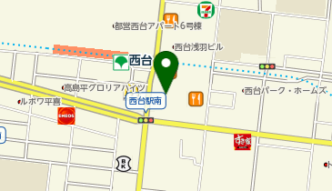 グリーンボックス ダイエー西台店の地図画像
