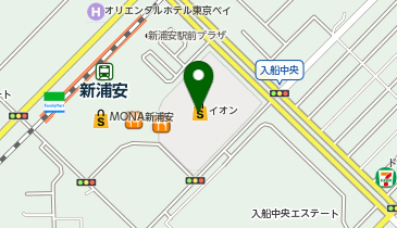 アスビー 新浦安店の地図画像