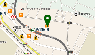 アスビー イオンモール津田沼店の地図画像