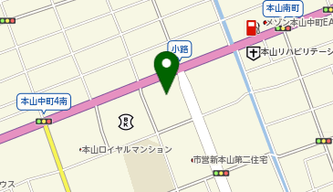 グリーンボックス ダイエー甲南店の地図画像