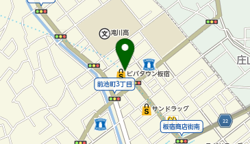グリーンボックス ダイエー板宿店の地図画像