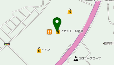 グリーンボックス 福津店の地図画像