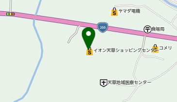 グリーンボックス 天草店の地図画像