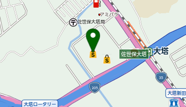 アスビー 大塔店の地図画像