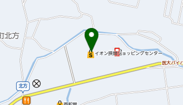 グリーンボックス 挾間店の地図画像