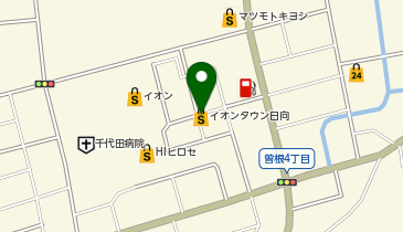 グリーンボックス 日向店の地図画像