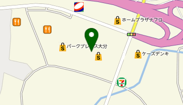 アスビー パークプレイス大分店の地図画像