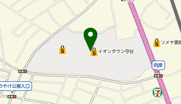 アスビー イオンタウン守谷店の地図画像