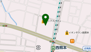 アスビーファム 西熊本店の地図画像