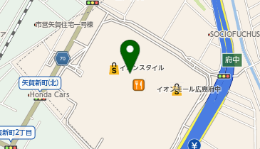 アスビーキッズ 広島府中店の地図画像