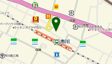 アスビーファム 市川店の地図画像