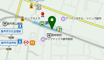 INVITO 京王調布店の地図画像