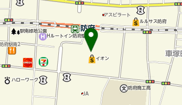 アスビーファム 防府店の地図画像