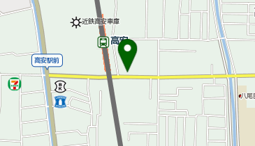 本家かまどや 高安店の地図画像