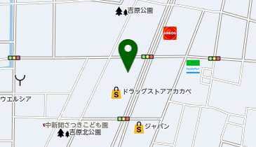 本家かまどや 中新開店の地図画像