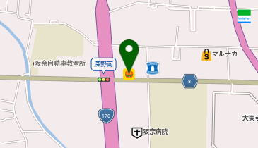 本家かまどや 阪奈登り口店の地図画像