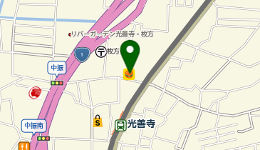 本家かまどや 光善寺店の地図画像