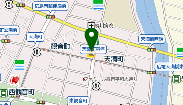 本家かまどや 天満店の地図画像