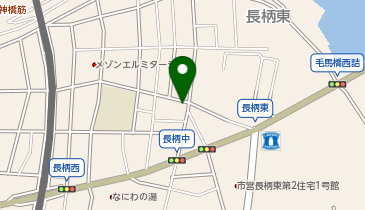 本家かまどや 長柄中店の地図画像