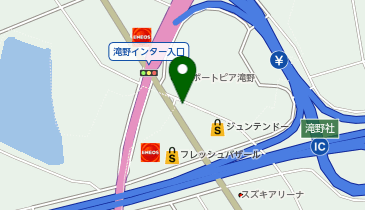 本家かまどや 滝野社店の地図画像