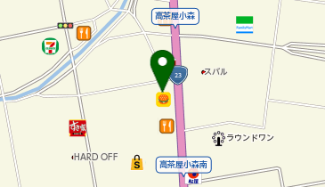 本家かまどや 高茶屋店の地図画像