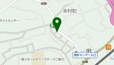 本家かまどや 二俣川北口店の地図画像