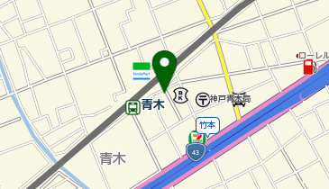 本家かまどや 青木店の地図画像