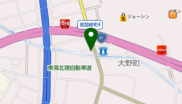 本家かまどや 各務原インター店の地図画像