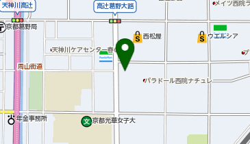 本家かまどや 葛野大路高辻店の地図画像