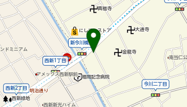 本家かまどや 今川橋店の地図画像
