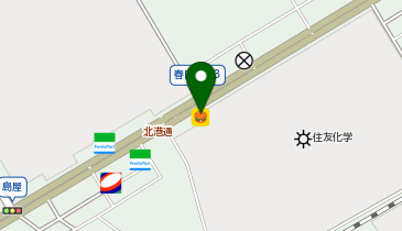 本家かまどや 春日出店の地図画像