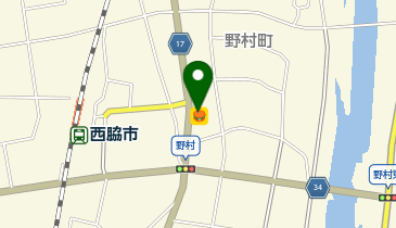 本家かまどや 西脇野村店の地図画像