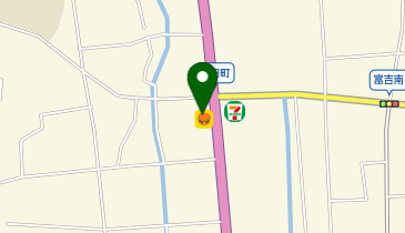 本家かまどや 西田町店の地図画像